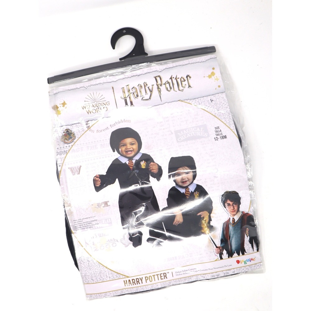 Harry Potter Costume 12-18M Infant Gryffindor Wizard Baby Unisex Halloween